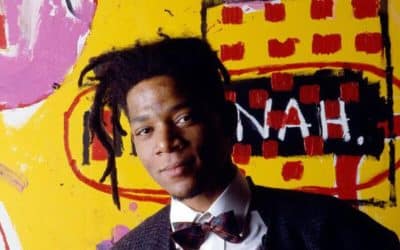 Vignette portrait de Jean-Michel Basquiat, un artiste qui inspirre Zéro Basketball