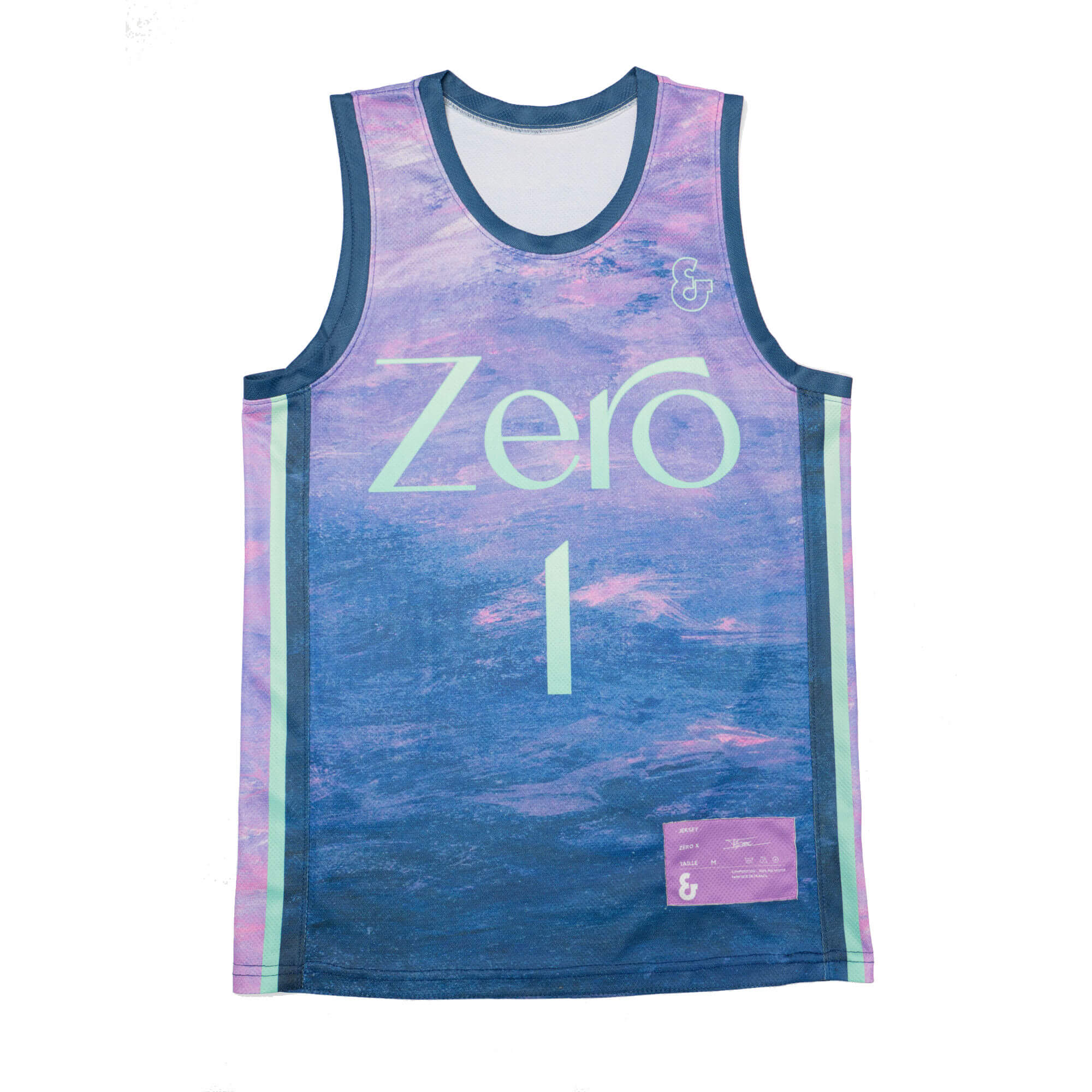 Maillot de basket Isidore x Zéro Basketball