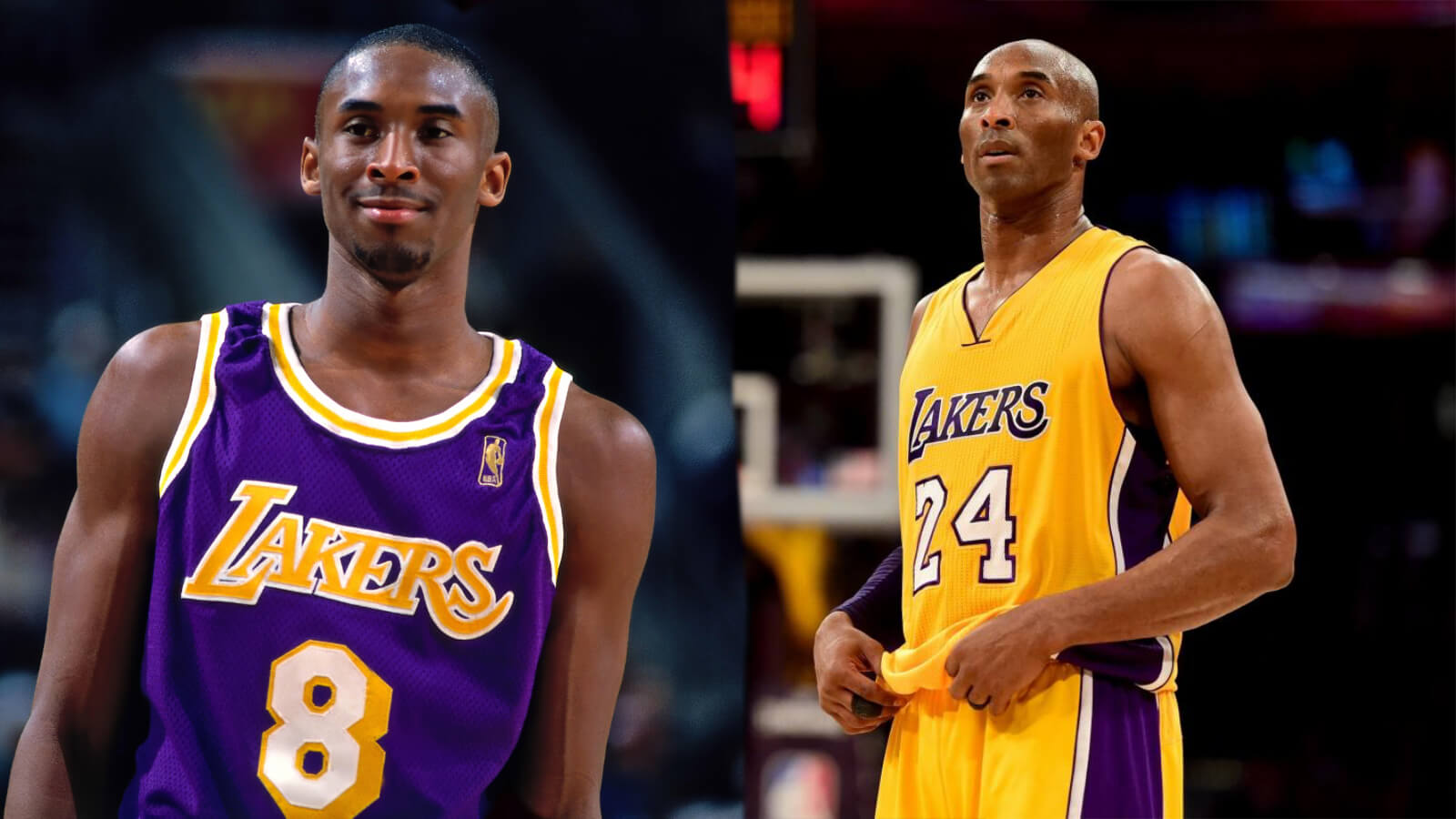 Maillots NBA retirés - Kobe Bryant #8 #24 - Zéro Basketball