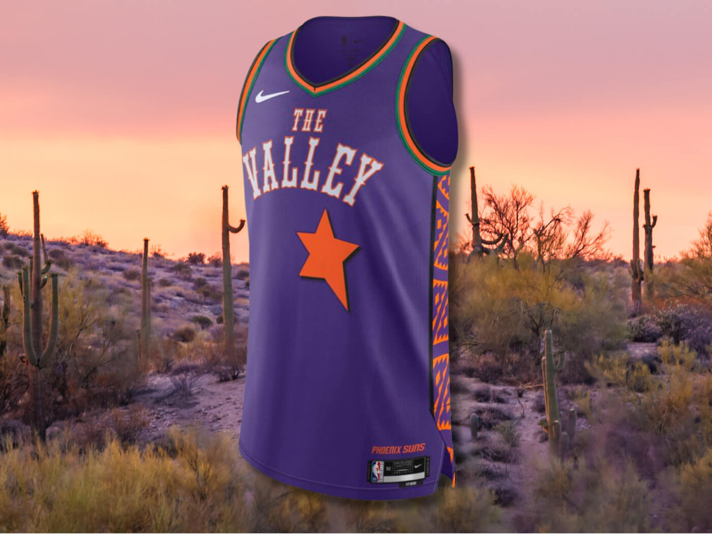 Phoenix Suns Maillot NBA City Édition saison 2024/2025 - Zéro Basketball