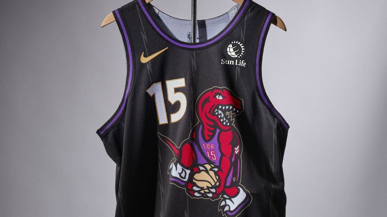 Toronto Raptors Maillot NBA City Édition saison 2024/2025 - Zéro Basketball